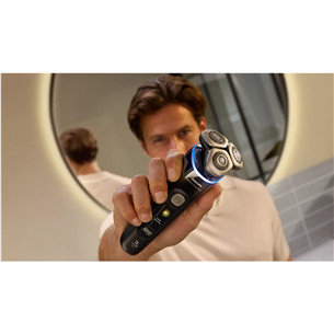 Philips i9000 Prestige Ultra, melna - Skuveklis