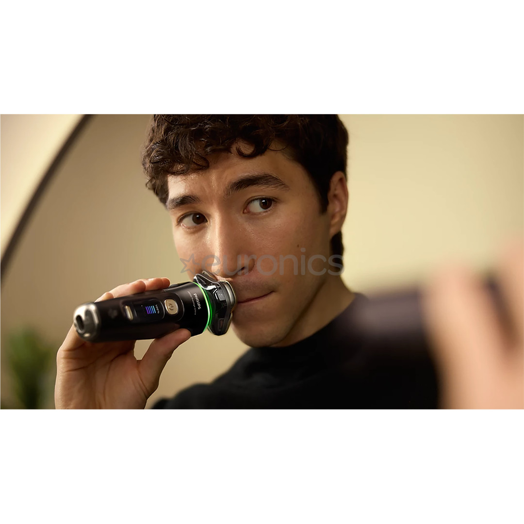 Philips i9000 Prestige Ultra, melna - Skuveklis