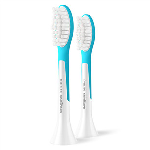Philips For Kids, 2 pcs, white/blue - Spare brushes