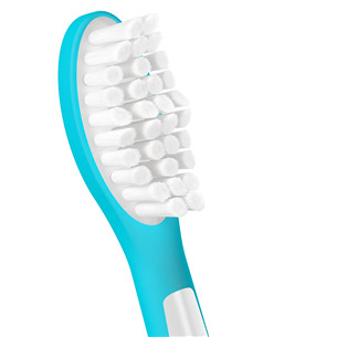 Philips For Kids, 2 шт., белый/голубой - Насадки для зубной щетки