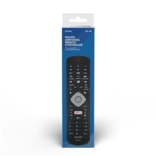 Savio RC-10, Philips TV, черный - Запасной пульт для телевизора