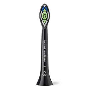 Philips Sonicare Optimal White, 2 pcs, black - Spare brushes