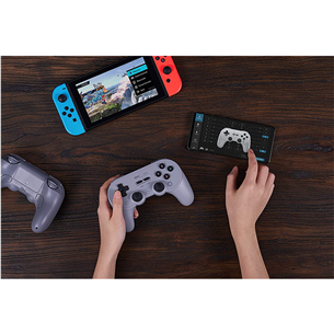 8Bitdo Pro 2, melna - Bezvadu kontrolieris