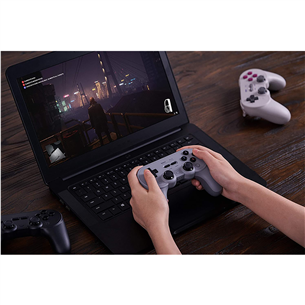 8Bitdo Pro 2, melna - Bezvadu kontrolieris