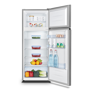 Hisense, 206 L, height 144 cm, grey - Refrigerator