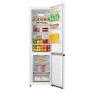 Hisense, NoFrost 336 L, height 201 cm, white - Refrigerator