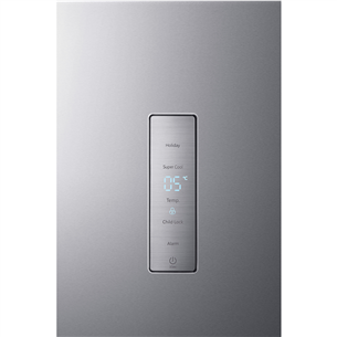 Hisense, SuperCool, 370 л, высота 186 см, нерж. сталь - Холодильный шкаф