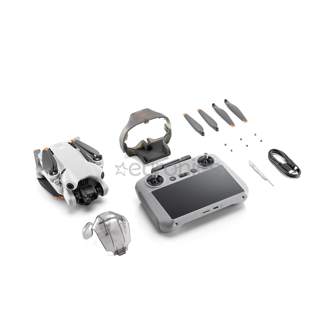 DJI Mini 4 Pro Drone, RC 2 Controller, серый  - Дрон
