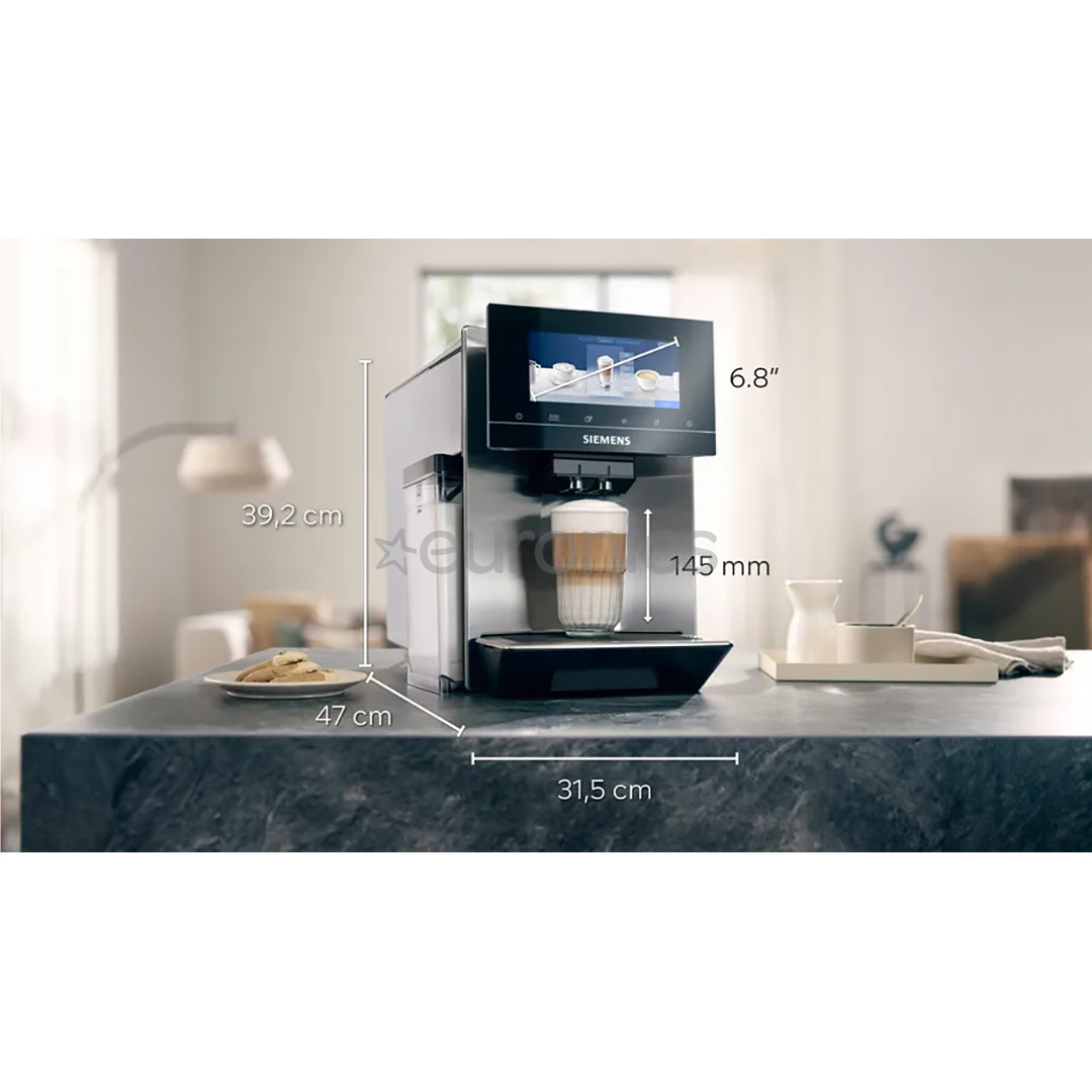 Siemens EQ900, stainless steel - Espresso machine