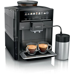 Siemens EQ6 plus s300, black - Espresso machine TE653M19RW