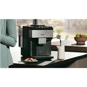 Siemens EQ500, черный/серебристый - Кофемашина