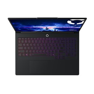 Lenovo Legion Pro 7 16IAX10H, 16'', WQXGA, OLED, 240 Hz, Ultra 9, 32 GB, 2 TB, RTX 5080, ENG, melna - Portatīvais dators