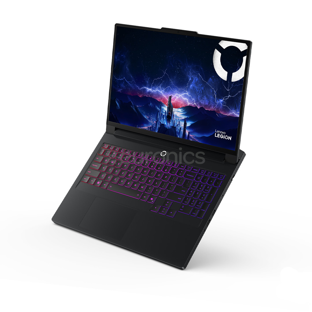 Lenovo Legion Pro 7 16IAX10H, 16'', WQXGA, OLED, 240 Hz, Ultra 9, 32 GB, 2 TB, RTX 5080, ENG, melna - Portatīvais dators