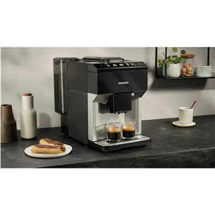 Siemens EQ500, black/silver - Espresso machine