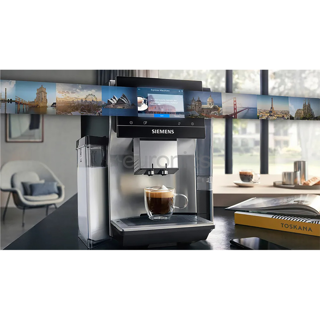 Siemens EQ700, stainless steel - Espresso machine