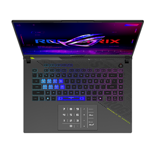 Asus ROG Strix G16, 16'', WQXGA, 240 Hz, Ryzen 9, 16 GB, 1 TB, RTX 5070 Ti, ENG, zaļa/tumši pelēka - Portatīvais dators