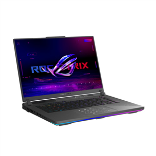 Asus ROG Strix G16, 16'', WQXGA, 240 Hz, Ryzen 9, 16 GB, 1 TB, RTX 5080, ENG, tumši pelēka - Portatīvais dators