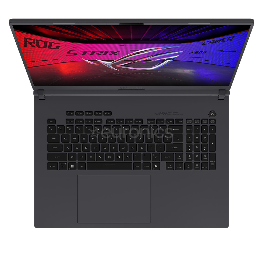 Asus ROG Strix G18, 18'', 2.5K, 240 Hz, Ultra 9, 16 GB, 1 TB, RTX 5080, ENG, tumši pelēka - Portatīvais dators