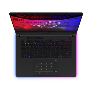 Asus ROG Strix SCAR 16, 2.5K, Mini-LED, 240 Hz, Ultra 9, 32 GB, 2 TB, RTX 5080, ENG, off black - Notebook
