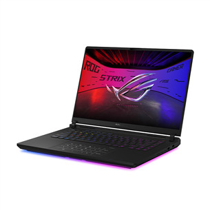 Asus ROG Strix SCAR 16, 2.5K, Mini-LED, 240 Hz, Ultra 9, 32 GB, 2 TB, RTX 5080, ENG, off black - Notebook