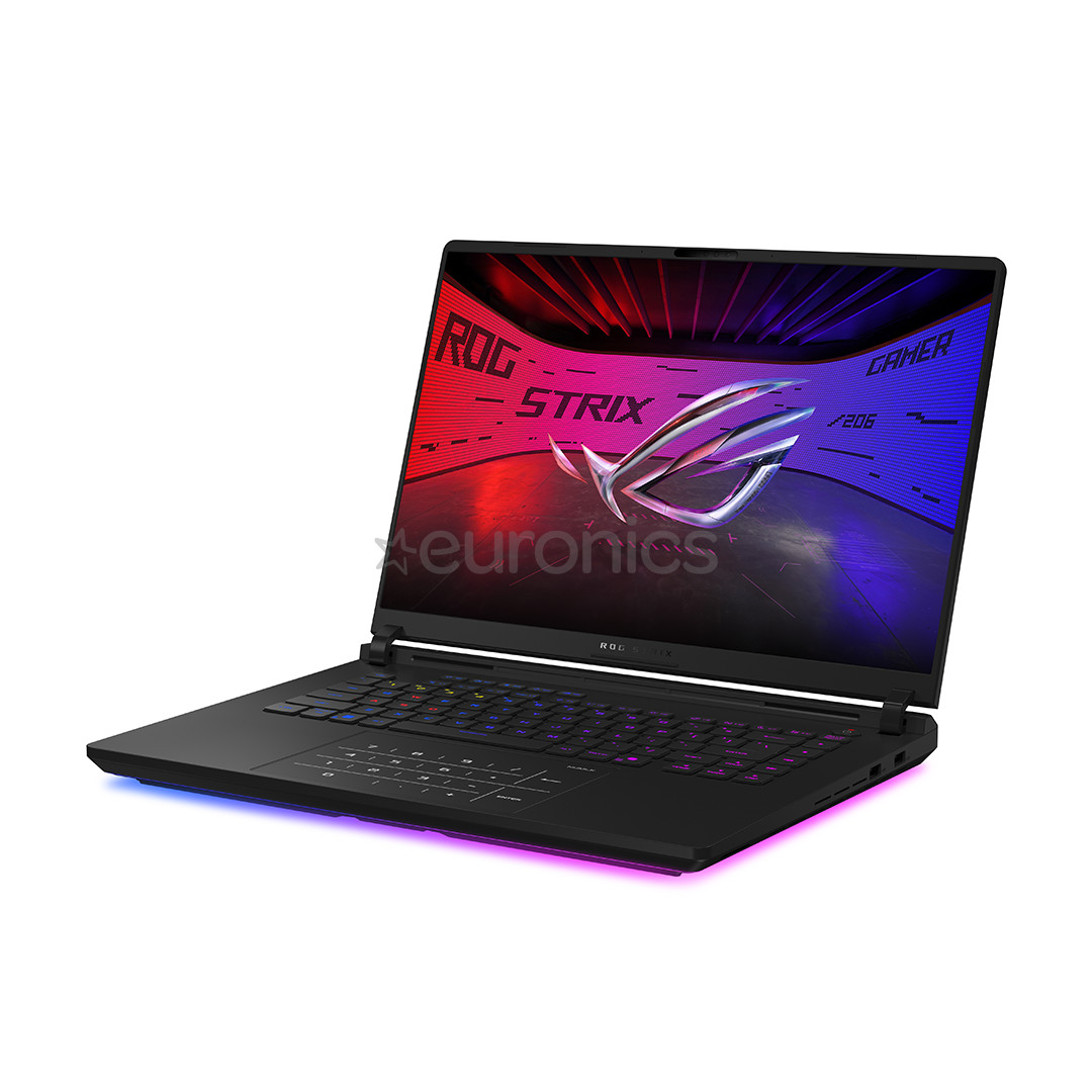 Asus ROG Strix SCAR 16, 2.5K, Mini-LED, 240 Hz, Ultra 9, 32 GB, 2 TB, RTX 5080, ENG, off black - Notebook
