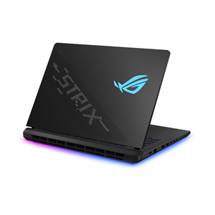 Asus ROG Strix SCAR 16, 2.5K, Mini-LED, 240 Hz, Ultra 9, 32 GB, 2 TB, RTX 5090, ENG, melna - Portatīvais dators