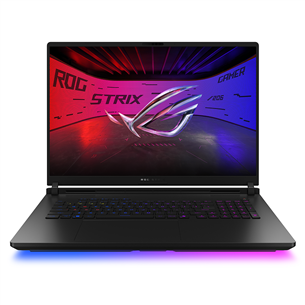 Asus ROG Strix SCAR 18, 2.5K, Mini-LED, 240 Hz, Ultra 9, 32 GB, 2 TB, RTX 5080, ENG, melna - Portatīvais dators G835LW-SA024W