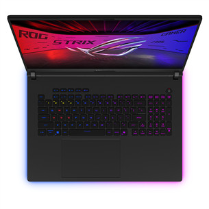 Asus ROG Strix SCAR 18, 2.5K, Mini-LED, 240 Hz, Ultra 9, 32 GB, 2 TB, RTX 5080, ENG, melna - Portatīvais dators
