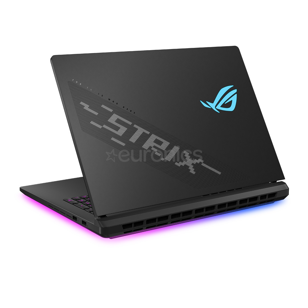 Asus ROG Strix SCAR 18, 2.5K, Mini-LED, 240 Hz, Ultra 9, 32 GB, 2 TB, RTX 5080, ENG, melna - Portatīvais dators
