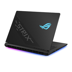 Asus ROG Strix SCAR 18, 2.5K, Mini-LED, 240 Hz, Ultra 9, 64 GB, 2 TB, RTX 5090, ENG, melna - Portatīvais dators