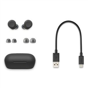 Sony WF-C710N, melna - Bezvadu austiņas