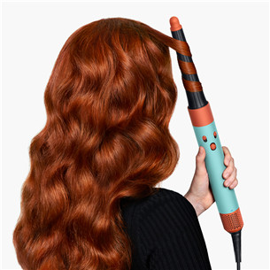 Dyson Airwrap i.d.™, Bluetooth®, 1300 Вт, Ceramic Pop/Topaz, голубой/оранжевый - Стайлер для волос