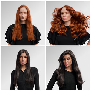 Dyson Airwrap i.d.™, Bluetooth®, 1300 Вт, Ceramic Pop/Topaz, голубой/оранжевый - Стайлер для волос