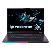 Acer Predator Helios 18 AI, 18'', WUXGA, Mini-LED, 240 Hz, Ultra 9, 32 GB, 1 TB, RTX 5080, ENG, abyssal black - Notebook
