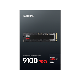 Samsung 9100 PRO, 2 TB, PCIe 5.0, M.2, black - SSD