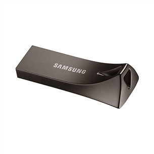 Samsung BAR Plus, USB 3.1, 512 GB, pelēka - USB zibatmiņa