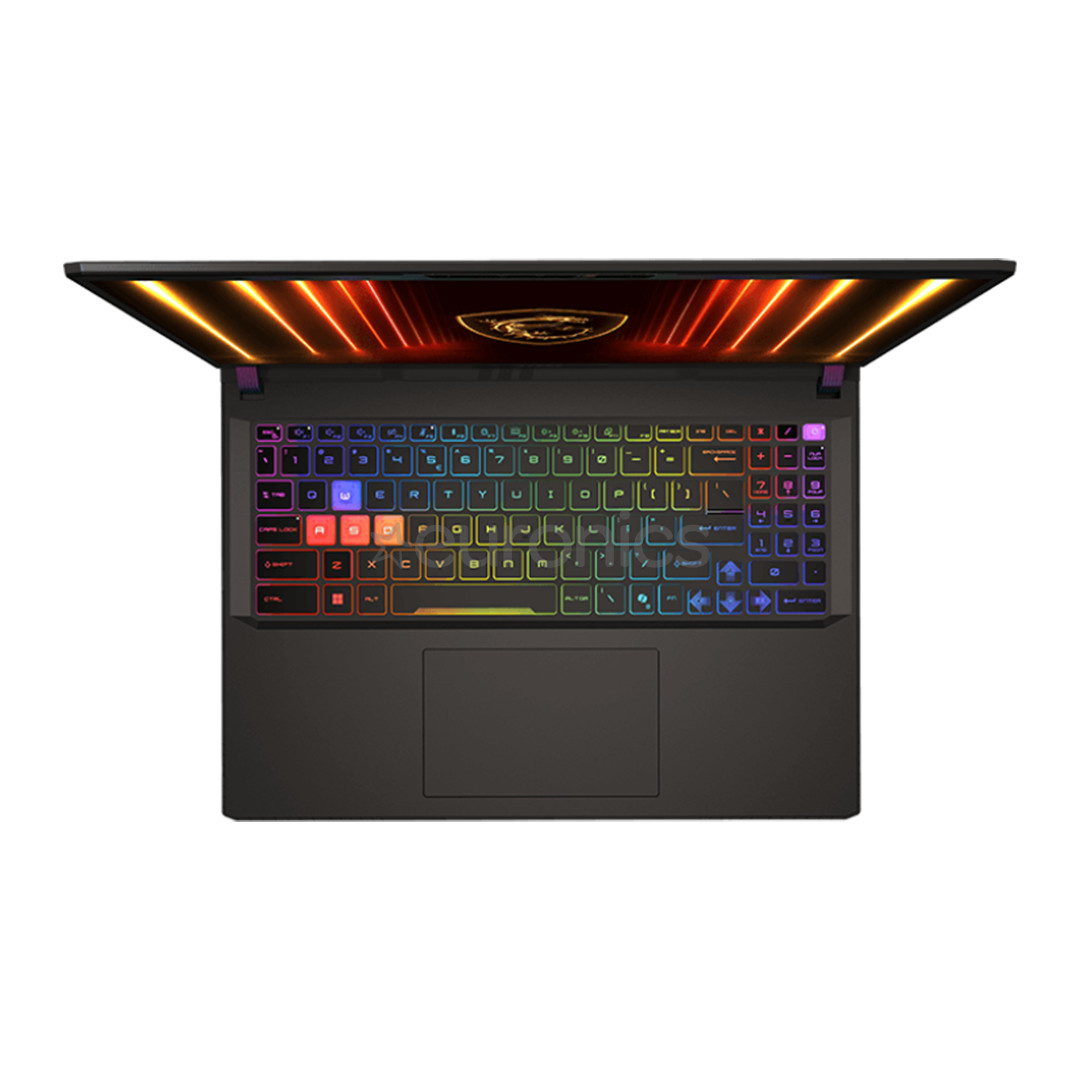 MSI Vector 16, 16'', 240 Hz, Ultra 9, 32 GB, 2 TB, RTX 5080, ENG, pelēka - Portatīvais dators