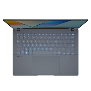 Asus Vivobook S14 OLED, 14'', WUXGA, Ultra 5, 16 ГБ, 512 ГБ, Copilot+, ENG, голубой - Ноутбук