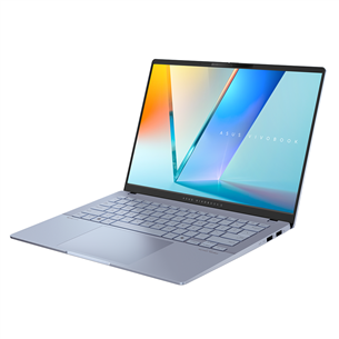 Asus Vivobook S14 OLED, 14'', WUXGA, Ultra 5, 16 ГБ, 512 ГБ, Copilot+, ENG, голубой - Ноутбук