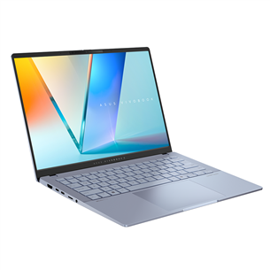 Asus Vivobook S14 OLED, 14'', WUXGA, Ultra 5, 16 ГБ, 512 ГБ, Copilot+, ENG, голубой - Ноутбук