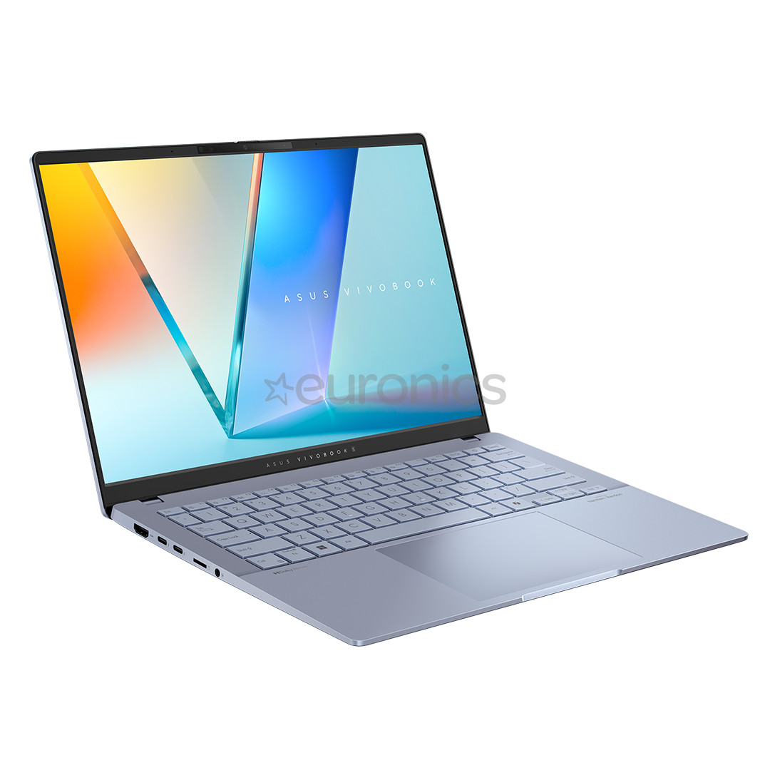 Asus Vivobook S14 OLED, 14'', WUXGA, Ultra 5, 16 GB, 512 GB, Copilot+, ENG, zila - Portatīvais dators