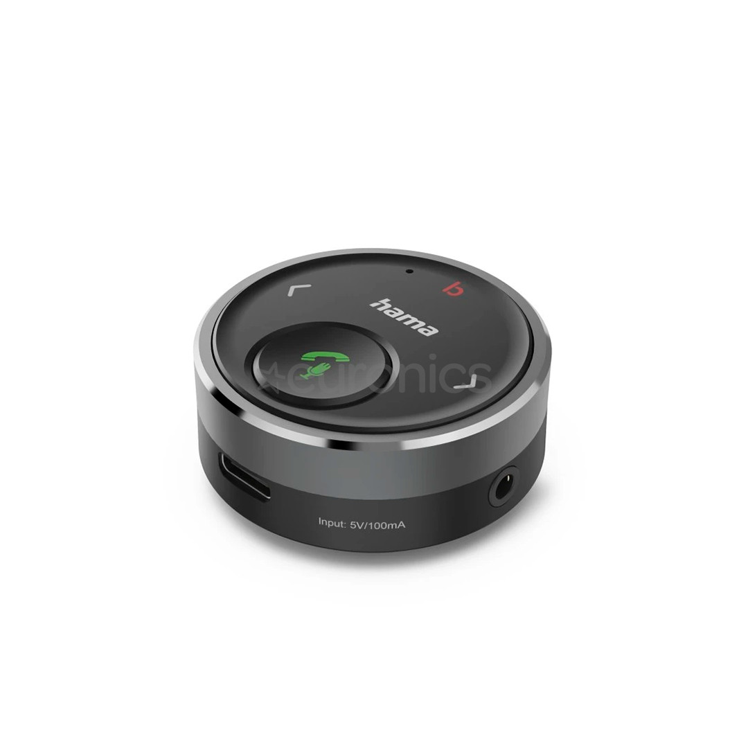 Hama Bluetooth® Receiver for Cars, 3,5 мм, черный - Bluetooth-ресивер
