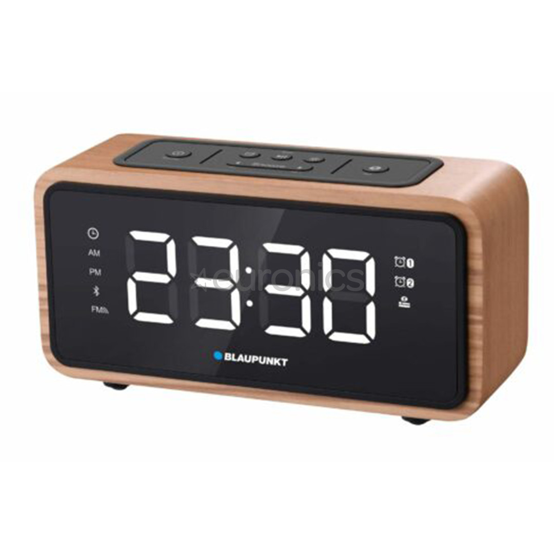 Blaupunkt Clockradio CR65BT, light brown - Clock radio