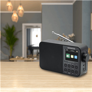 Kenwood Portable DAB+ Radio CR-M30DAB, melna - Radio