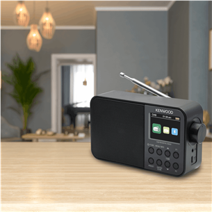 Kenwood Portable DAB+ Radio CR-M30DAB, black - Radio