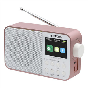 Kenwood Portable DAB+ Radio CR-M30DAB, rozā/balta - Radio