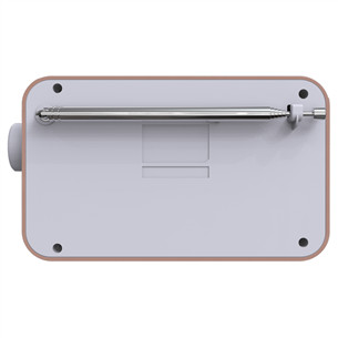 Kenwood Portable DAB+ Radio CR-M30DAB, rozā/balta - Radio