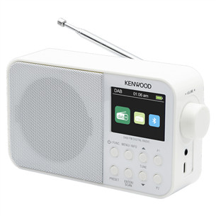 Kenwood Portable DAB+ Radio CR-M30DAB, balta - Radio