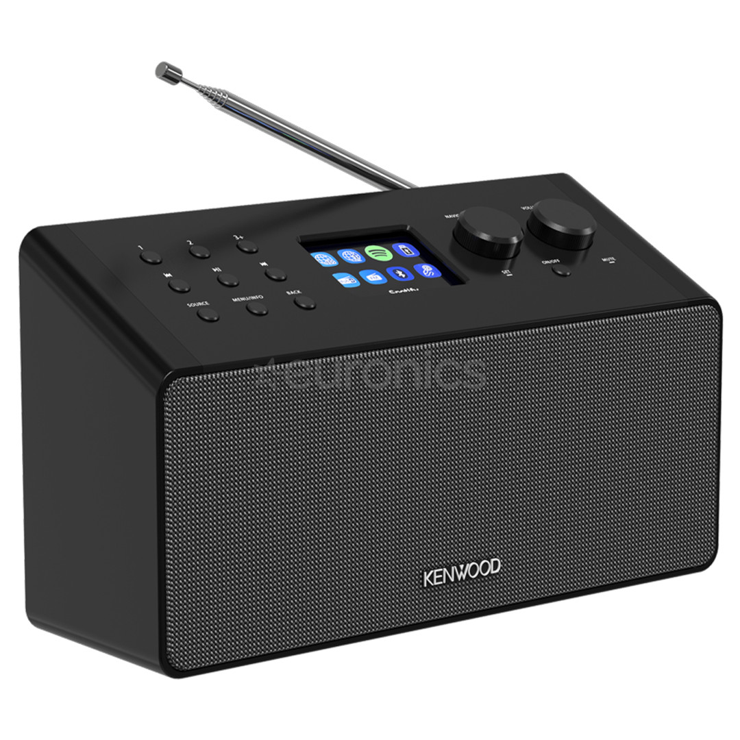 Kenwood Radio CR-ST90S, melna - Portatīvais radio