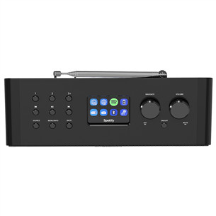 Kenwood Radio CR-ST90S, melna - Portatīvais radio